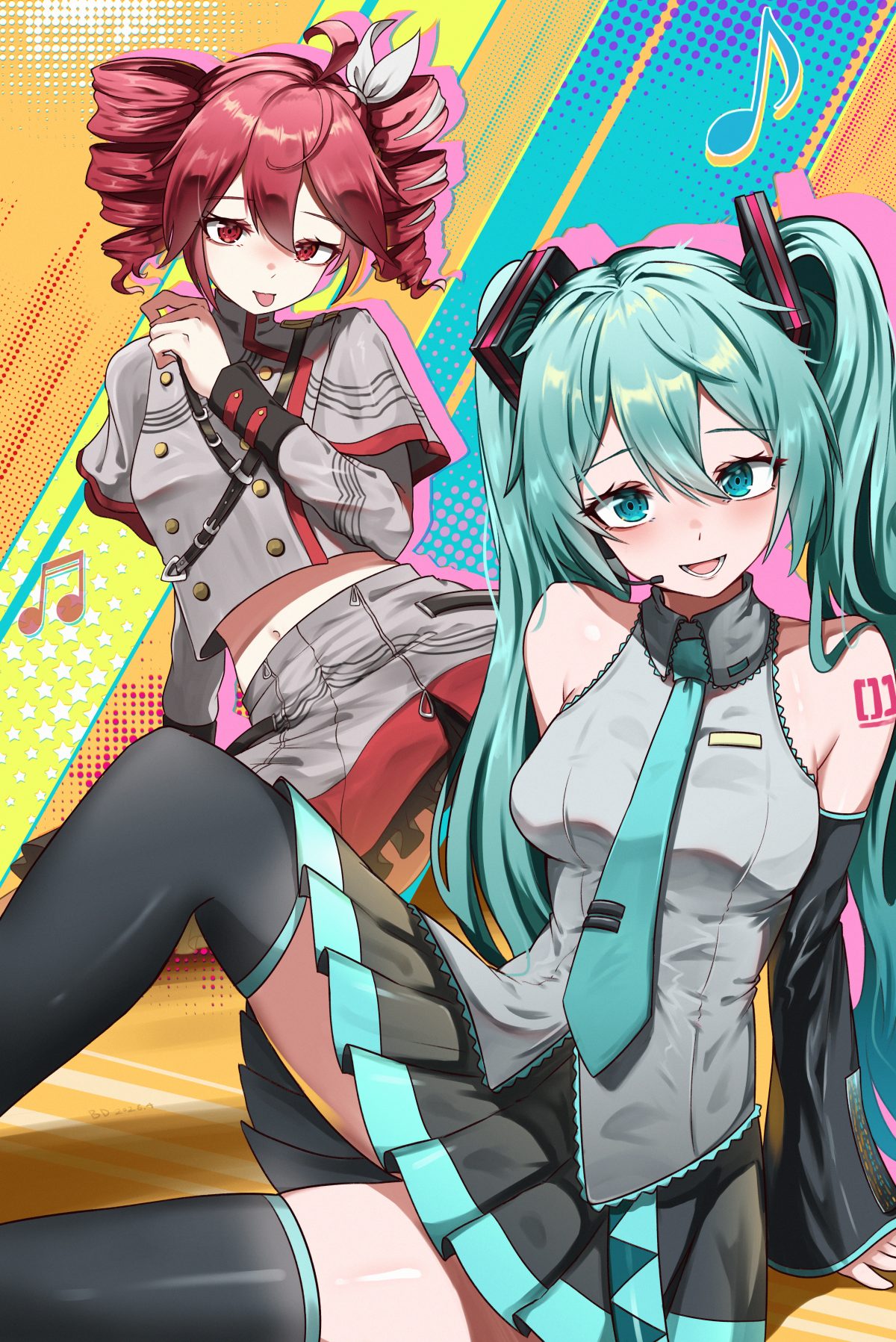 初音未来与Kasane Teto
