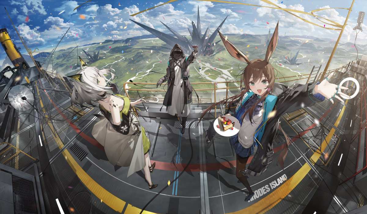 《明日方舟》角色动态桌面壁纸