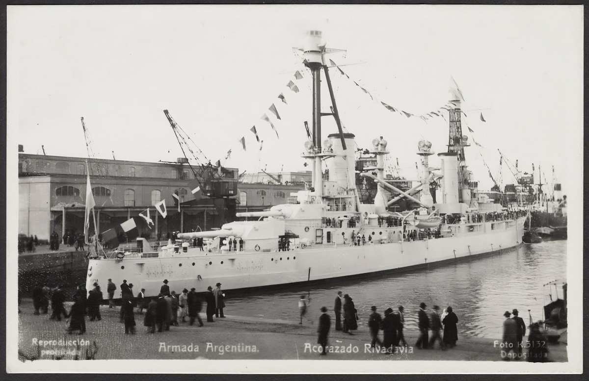 阿根廷海军重巡洋舰Acorazado Rivadavia