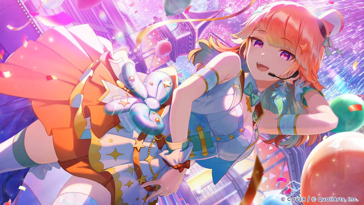 粉蓝梦幻女孩