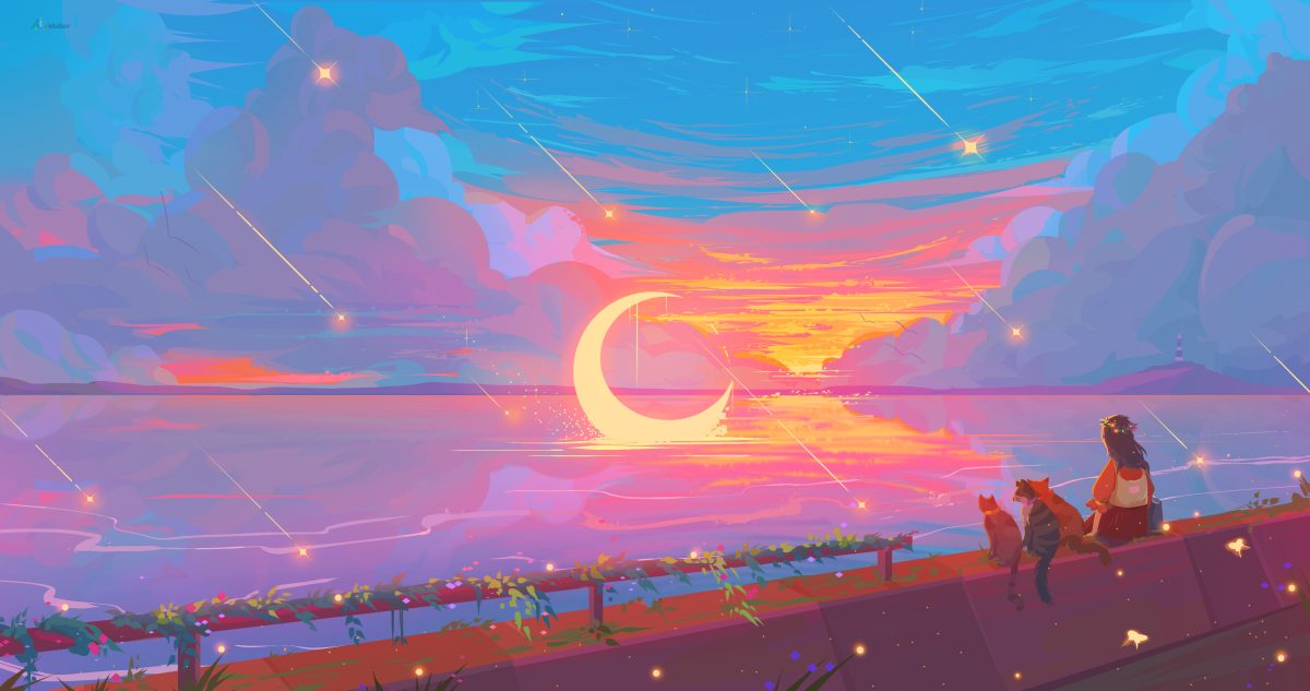 星月夜色