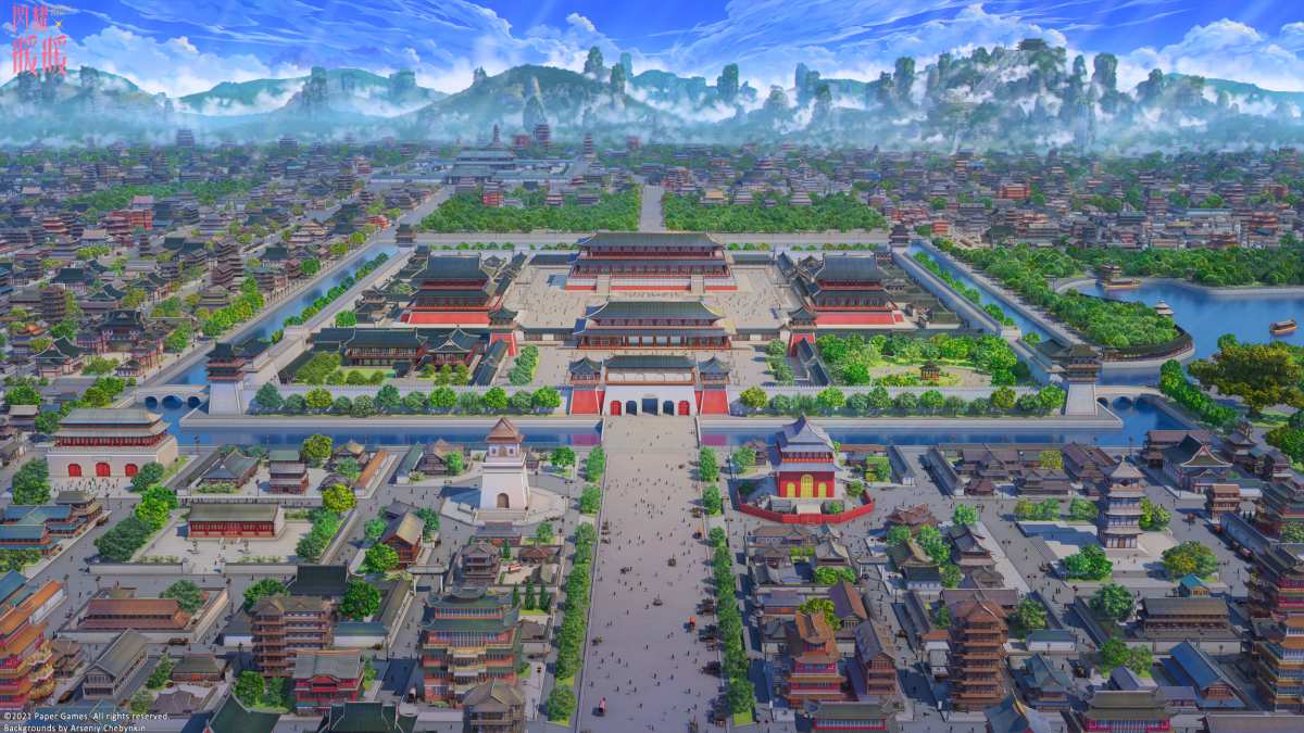 东方古都全景