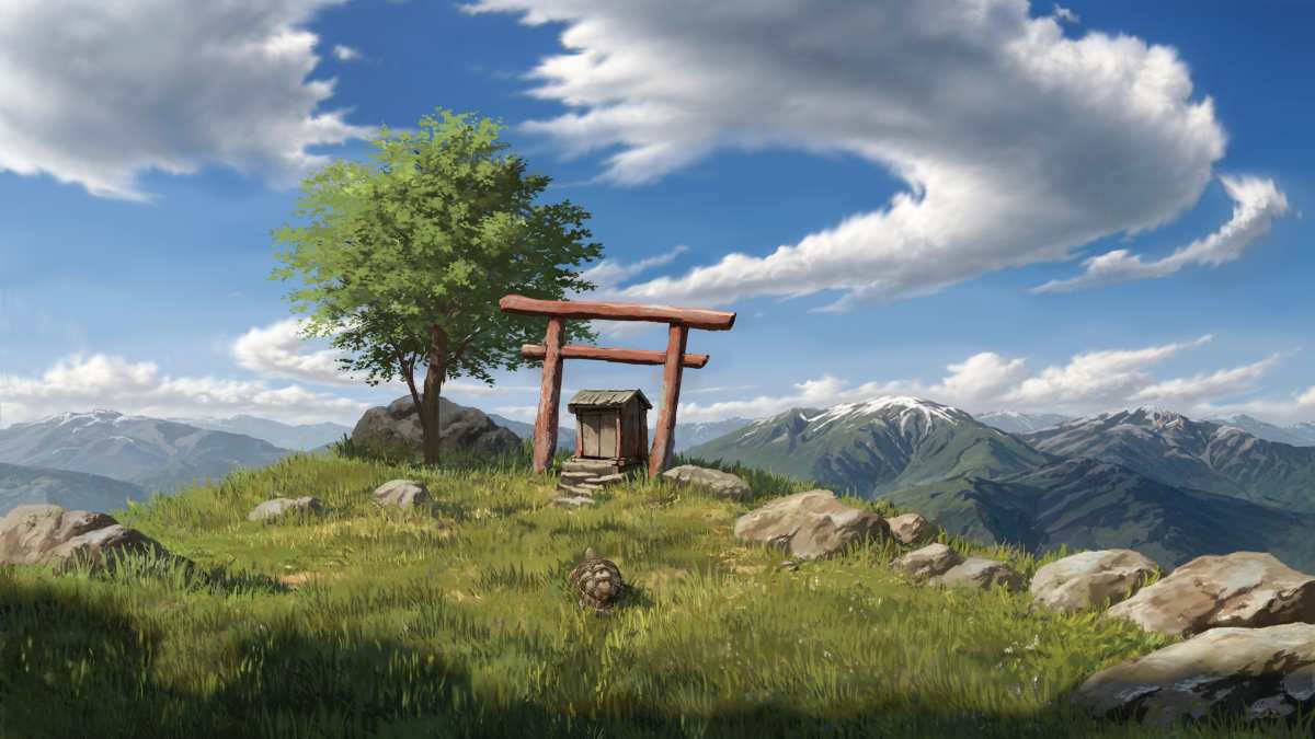 山间秘境