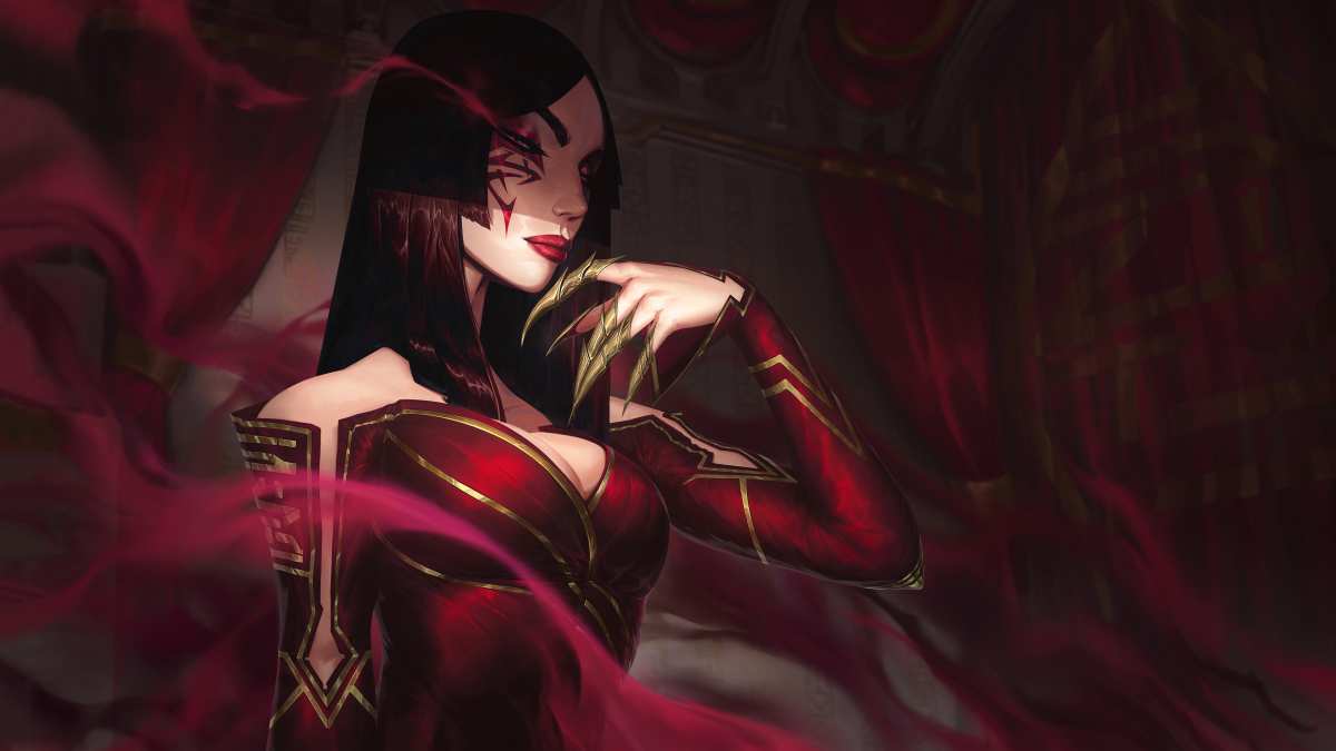 红色幻想女神