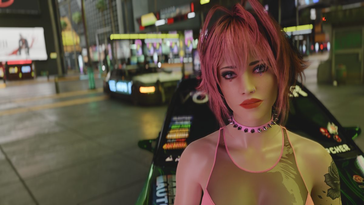 赛博朋克女孩
