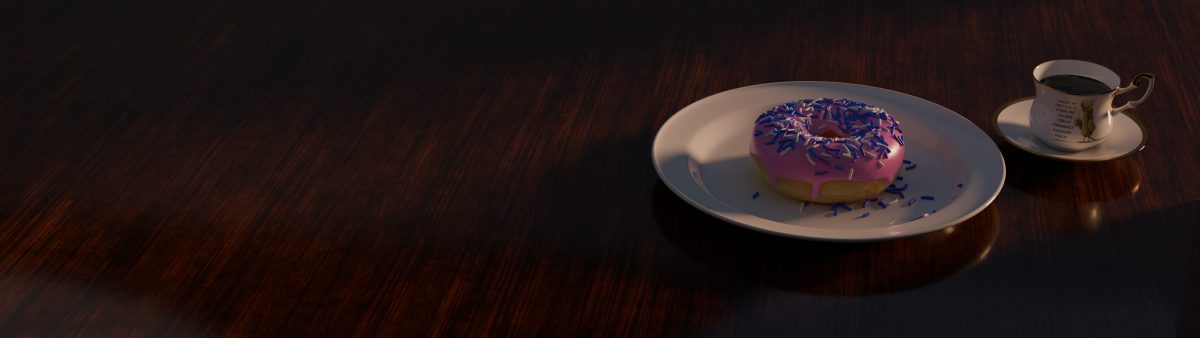 甜甜圈与咖啡
