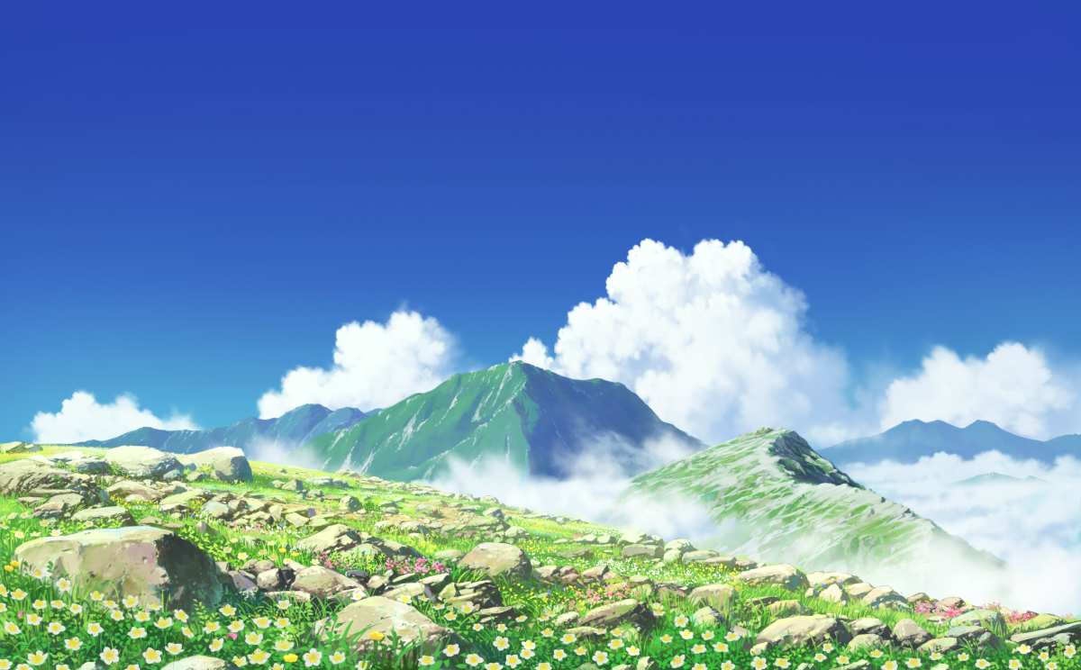 山间花海