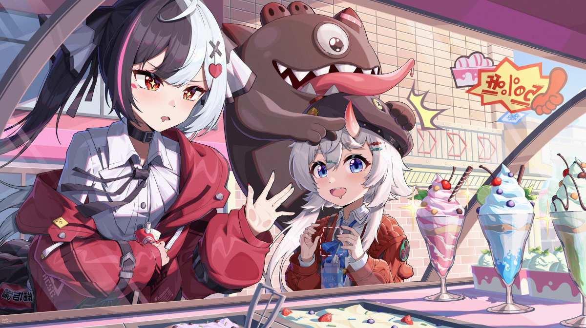 二次元少女甜品店