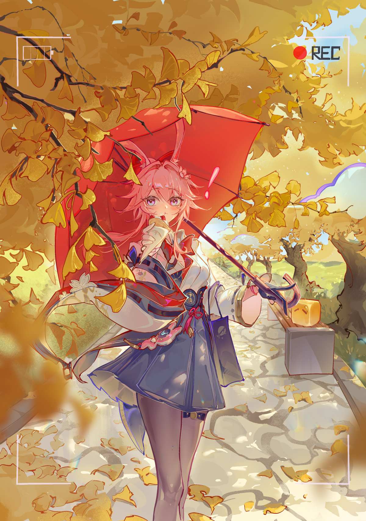 秋日漫步