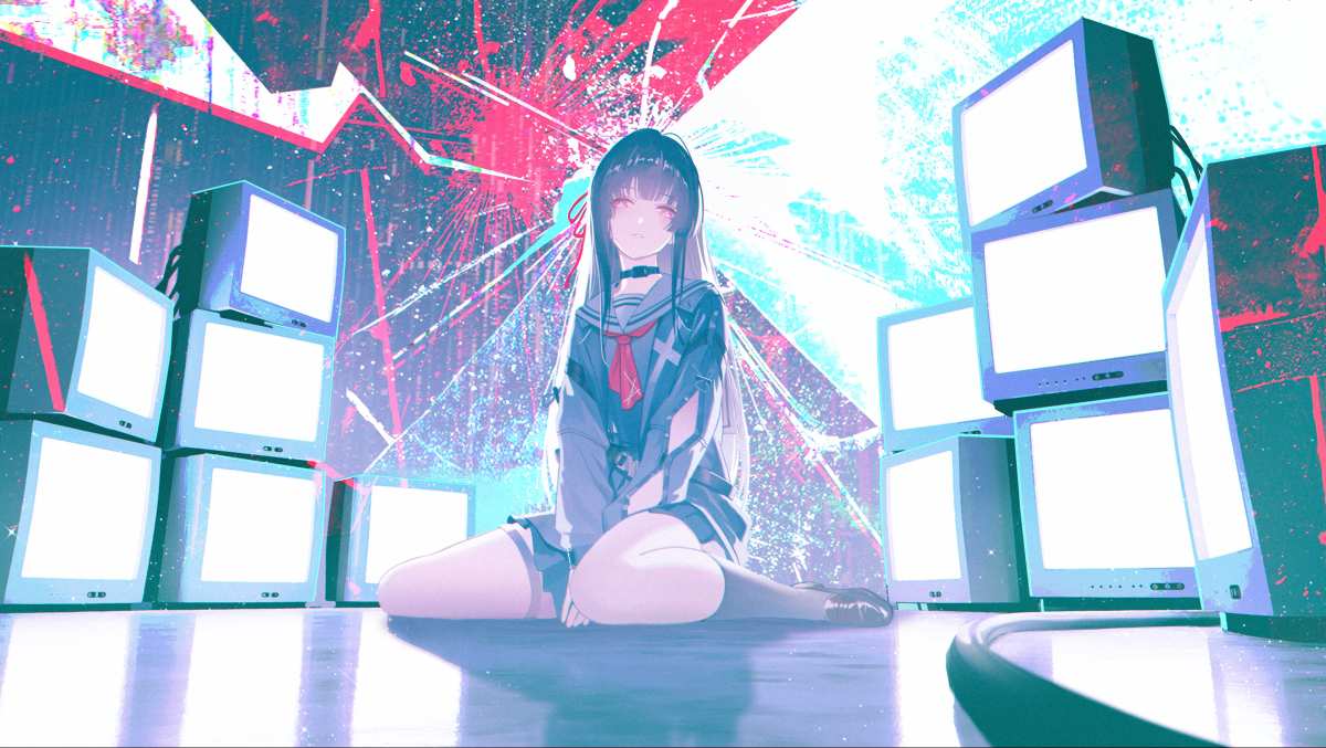 赛博朋克少女