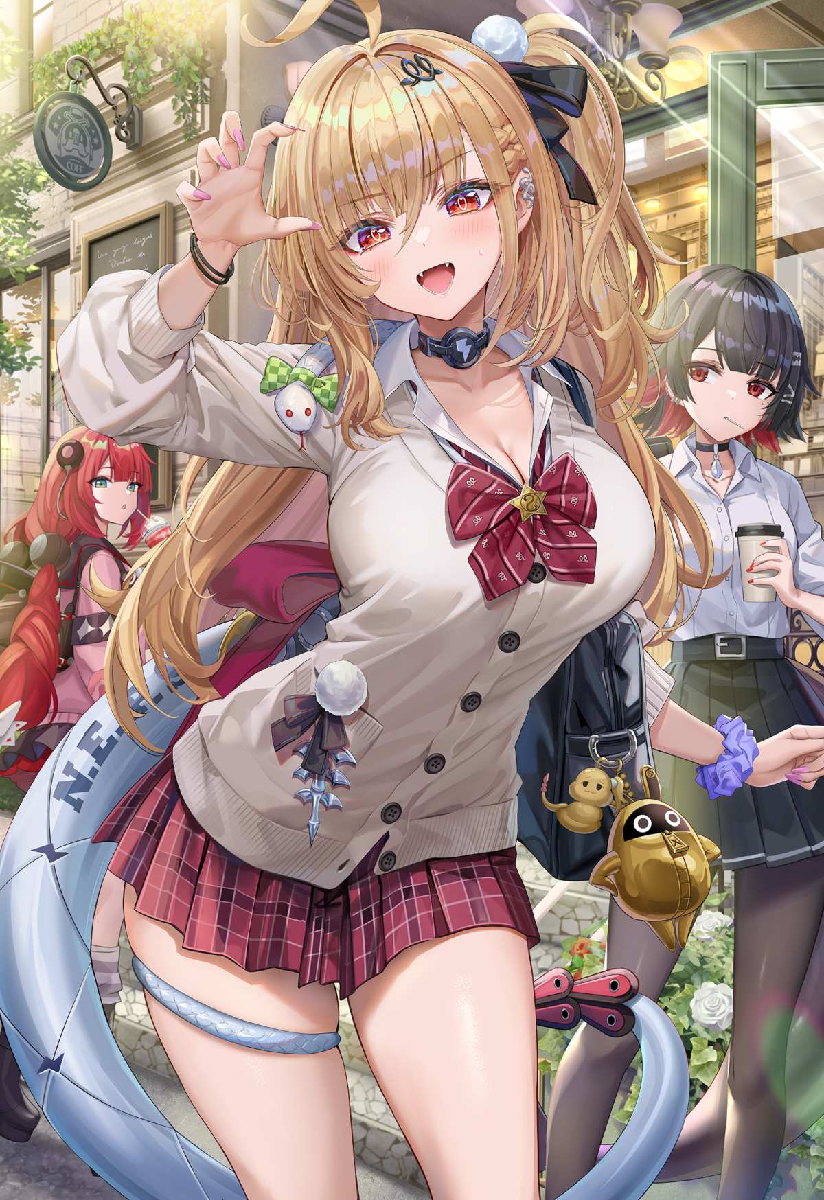 二次元少女校园风