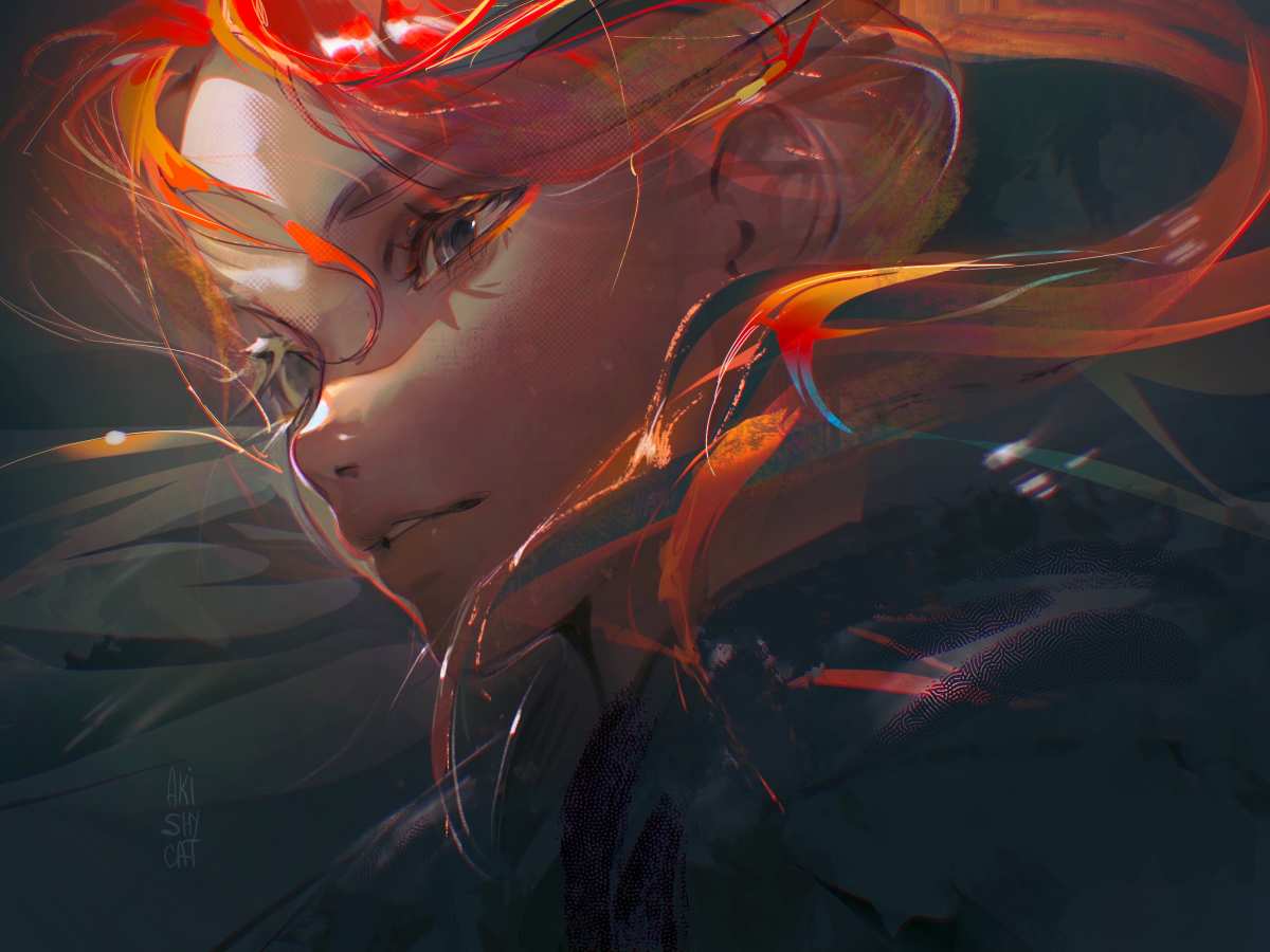 红发少女