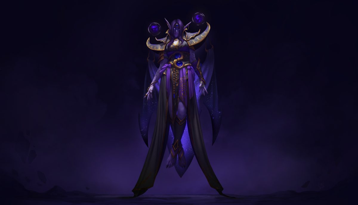 魔兽世界午夜精灵女巫