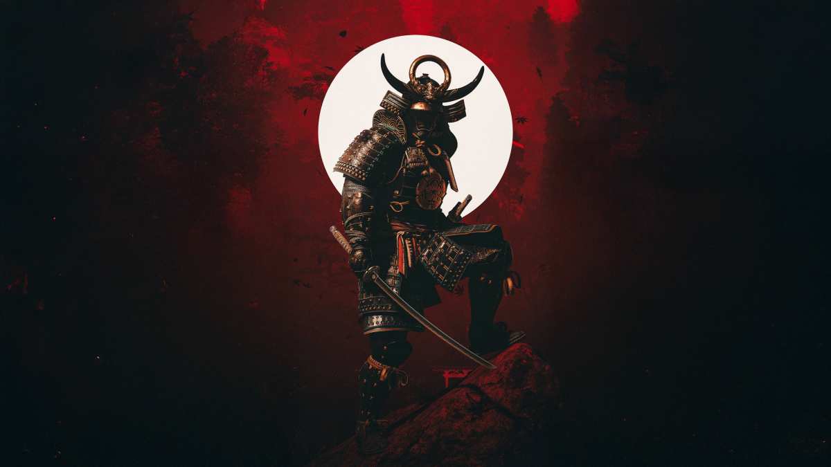 武士与满月