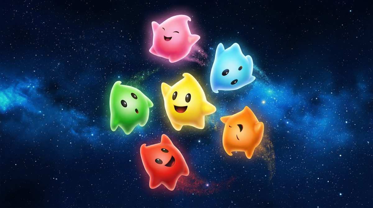 多彩星系小精灵游戏壁纸
