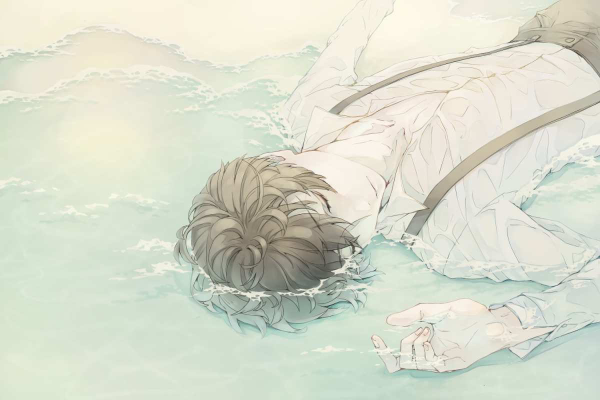 宁静的水中梦境