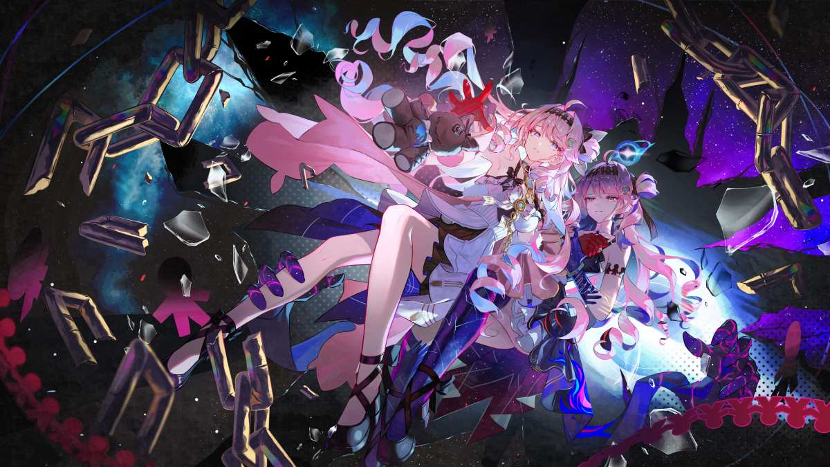 二次元少女与泰迪熊