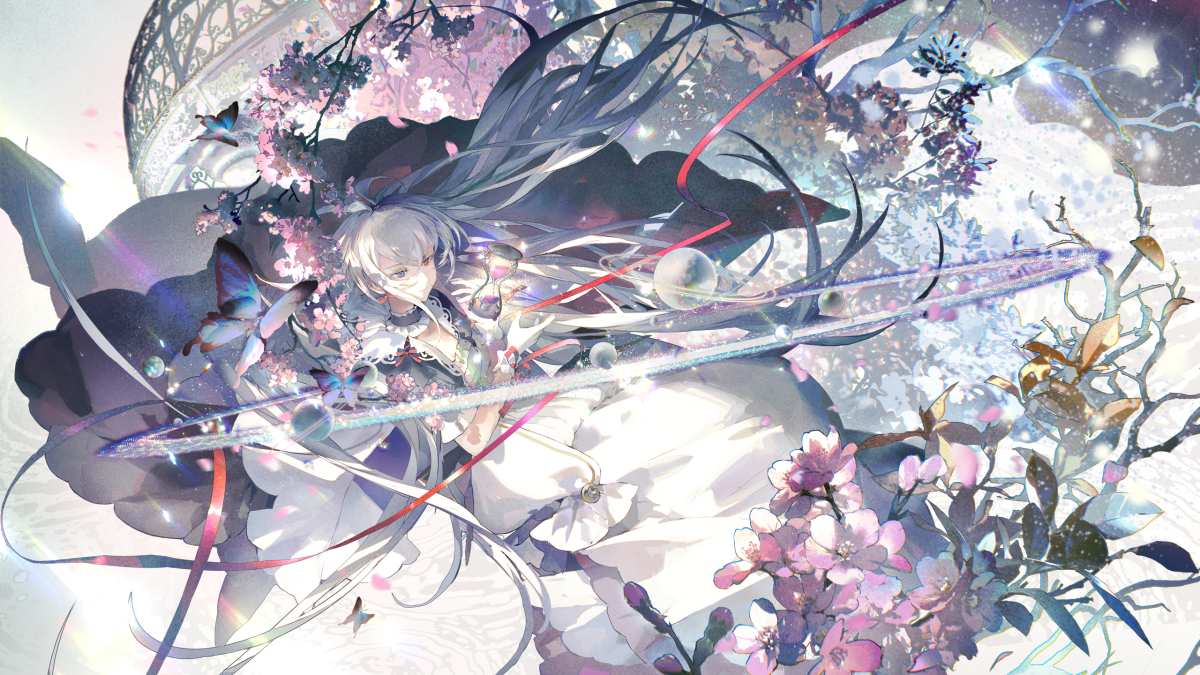 樱花下的梦幻女孩