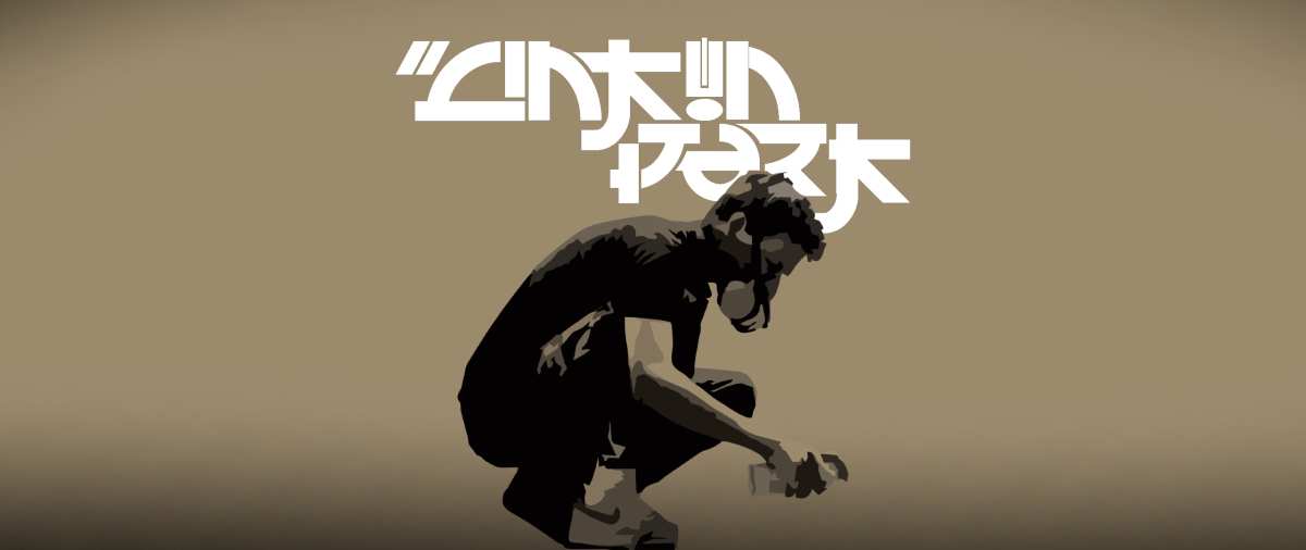 极简主义蹲姿男子壁纸