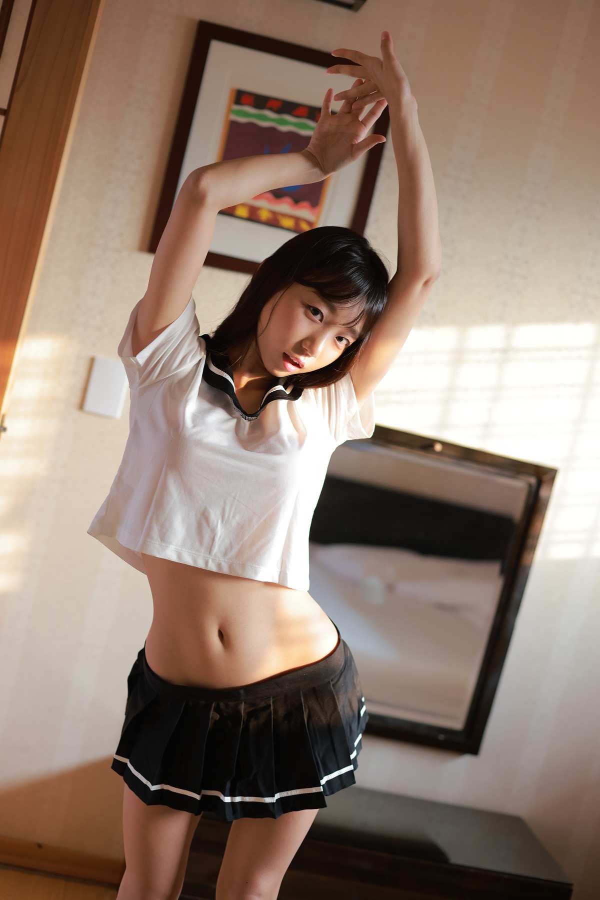 清新校园风女生壁纸