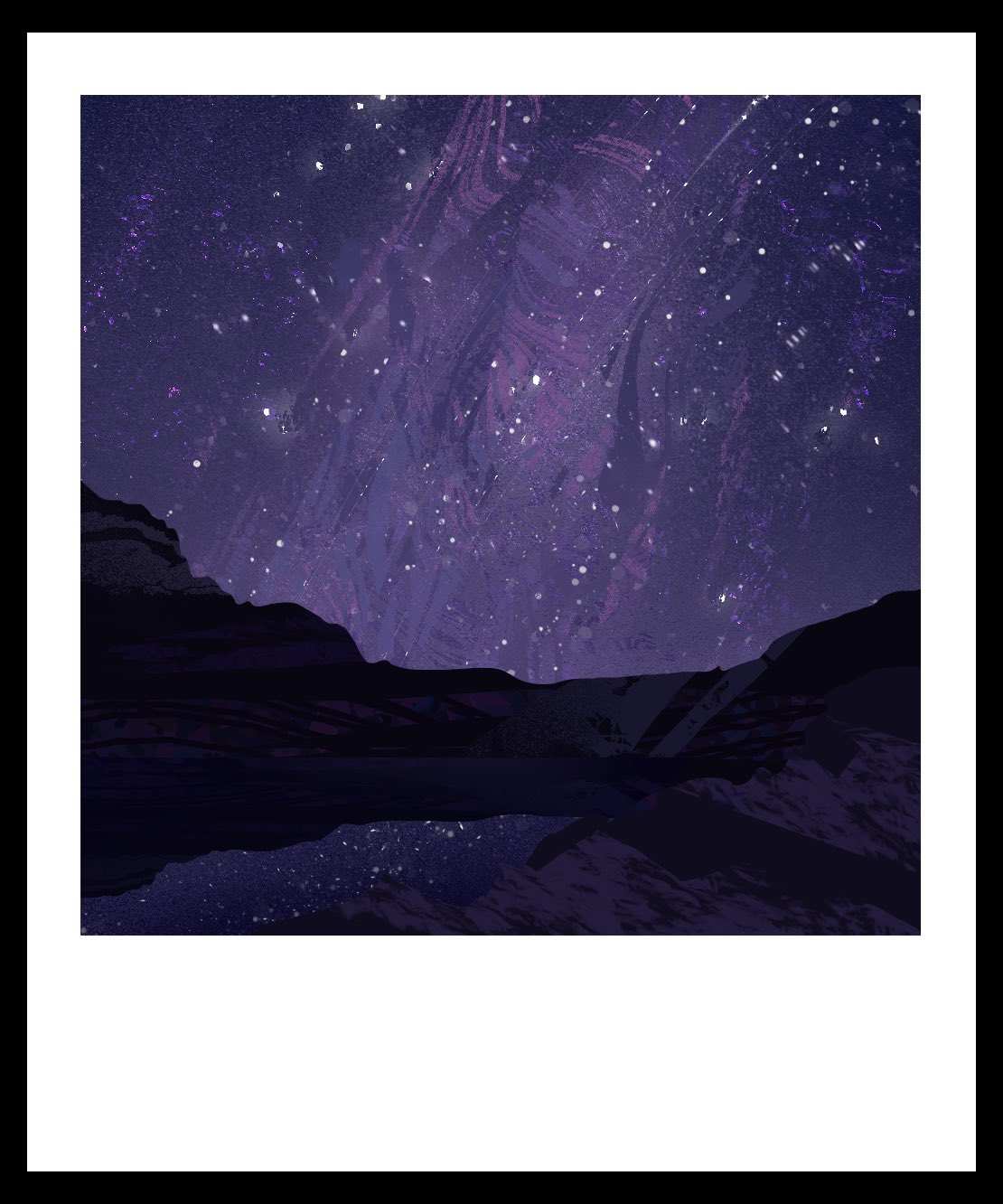 星河浩瀚夜空