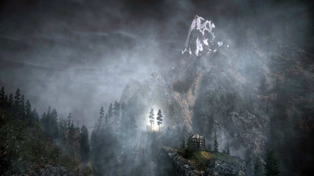 神秘山峦