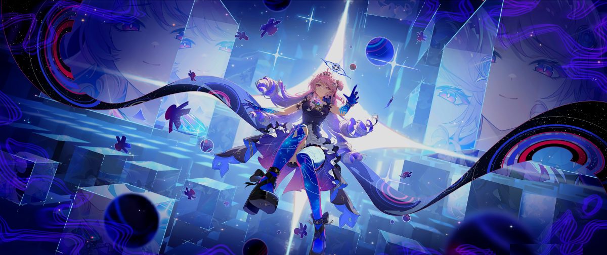 星河中的动漫女孩