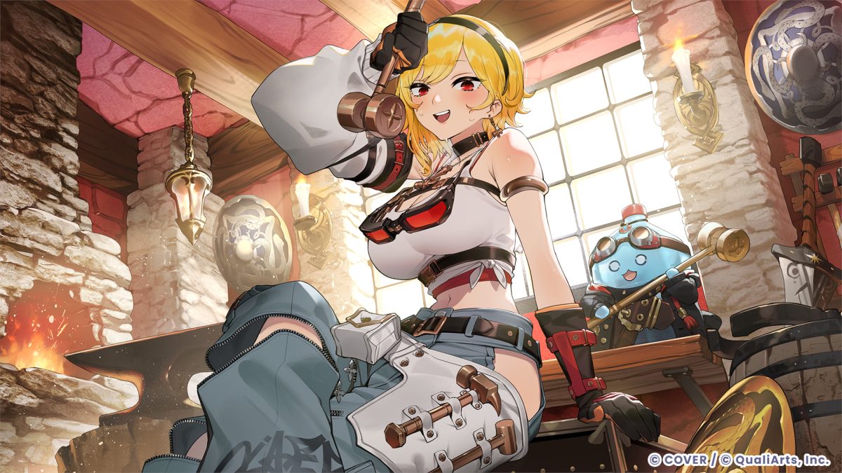 蒸汽朋克少女与铁匠铺