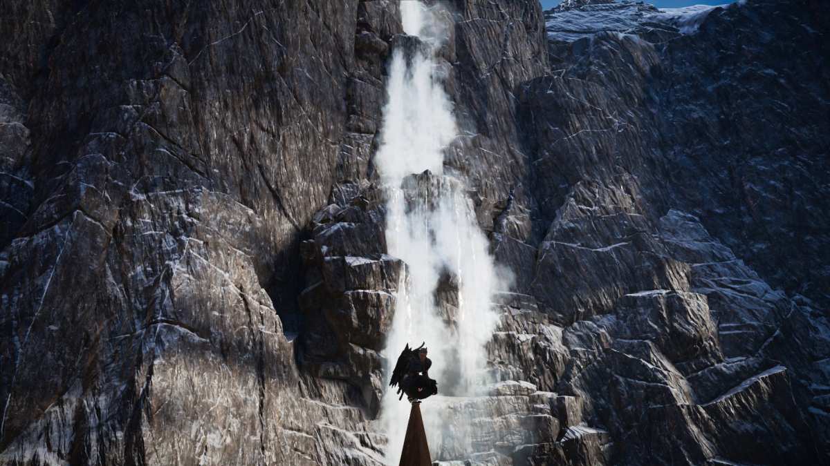 山间瀑布游戏壁纸