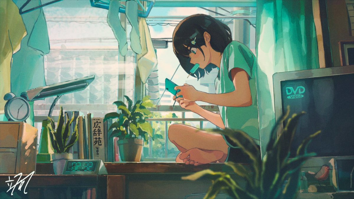 夏日绿意
