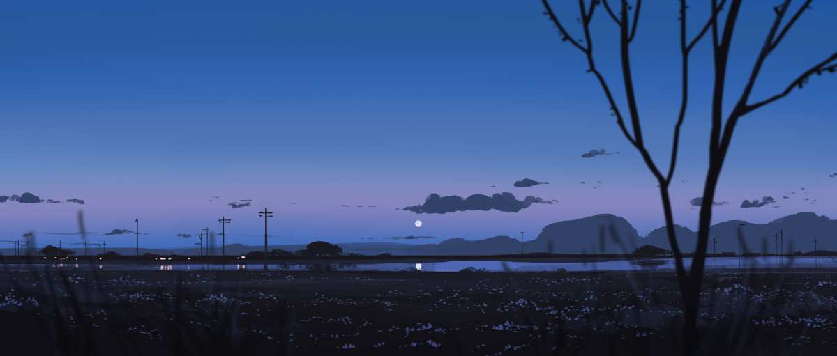 宁静夜色