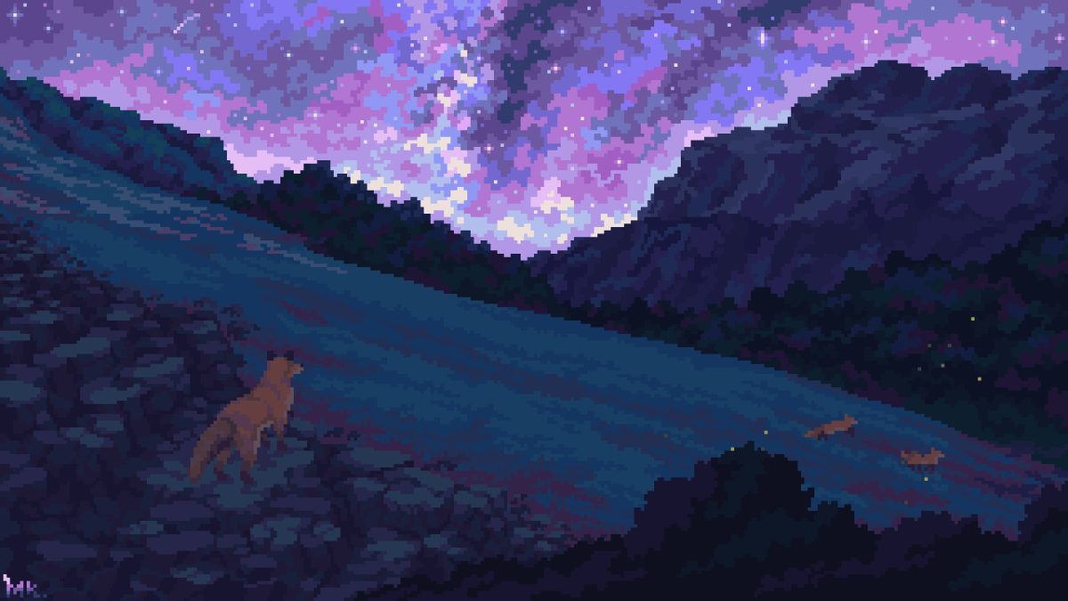 像素狼星夜