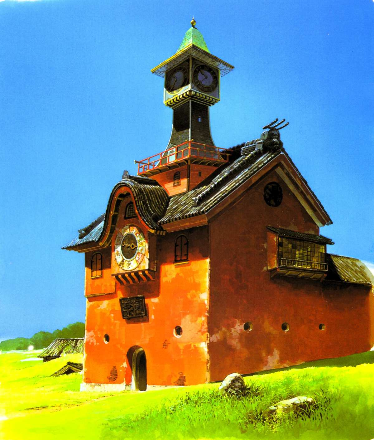 宫崎骏动画《千与千寻》中的神秘建筑