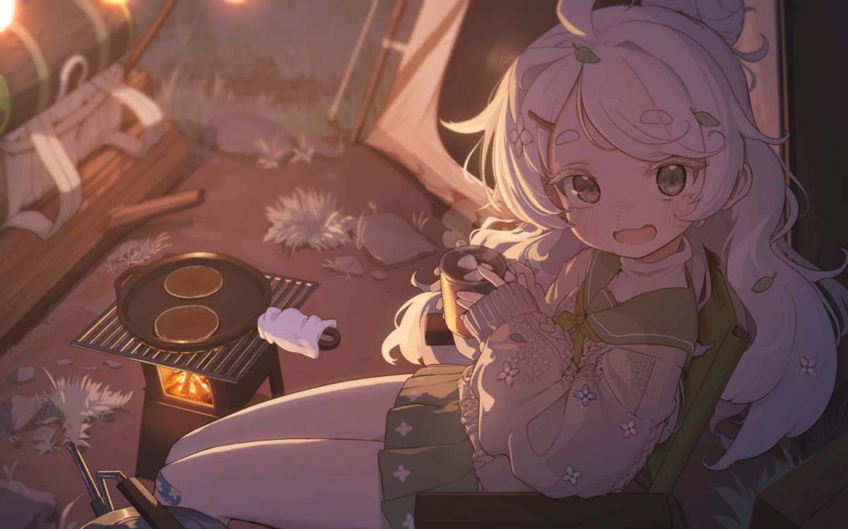 露营少女