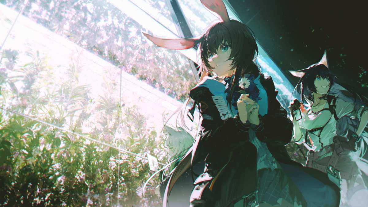 《明日方舟》角色桌面壁纸