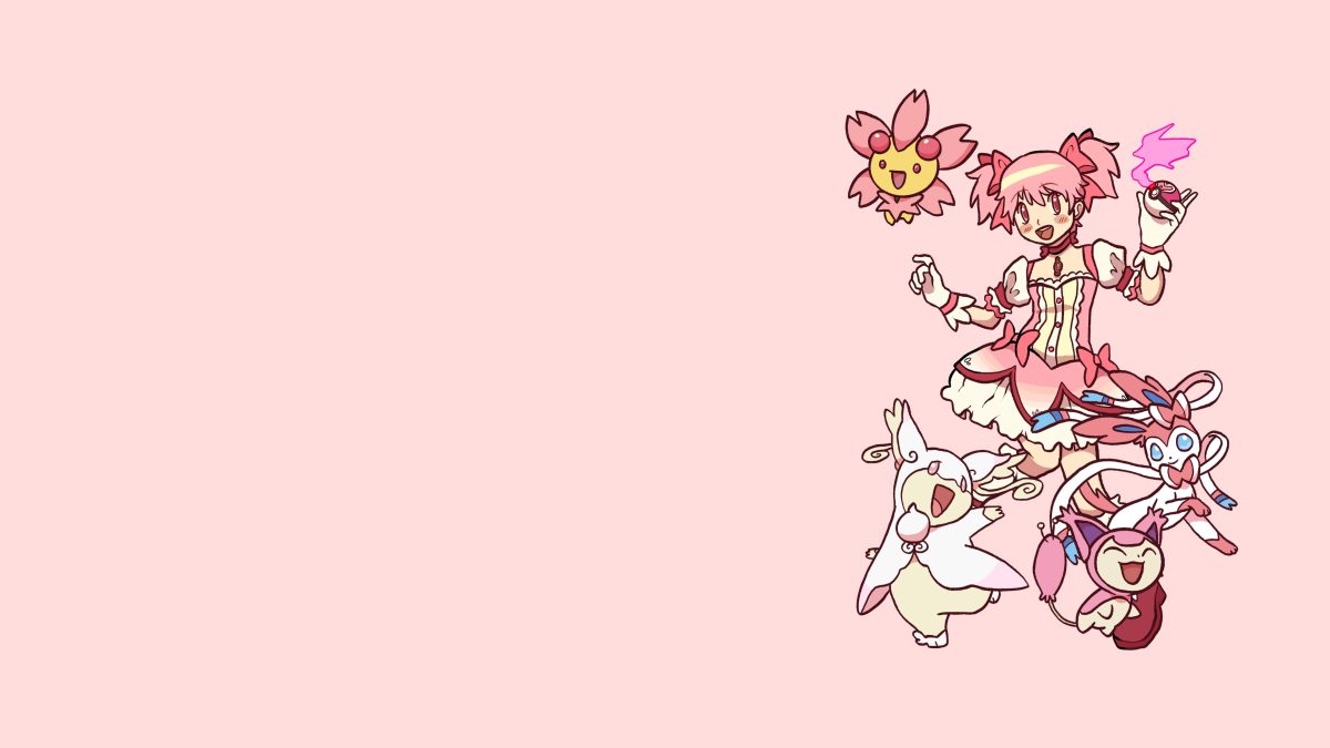 魔法少女与精灵壁纸