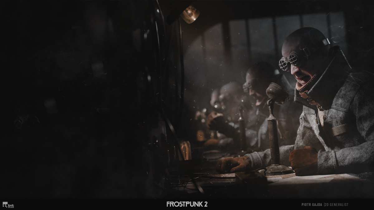 《Frostpunk 2》游戏角色桌面壁纸