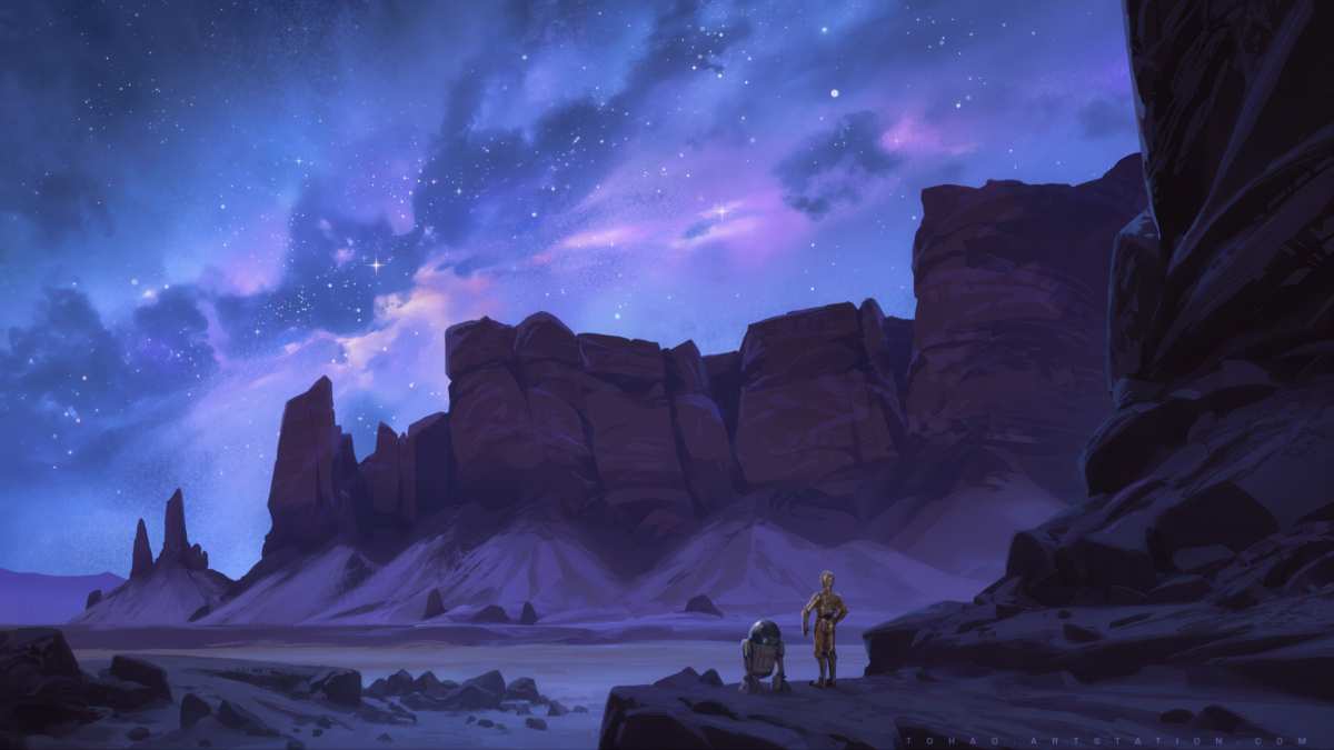 星球大战夜空下的冒险