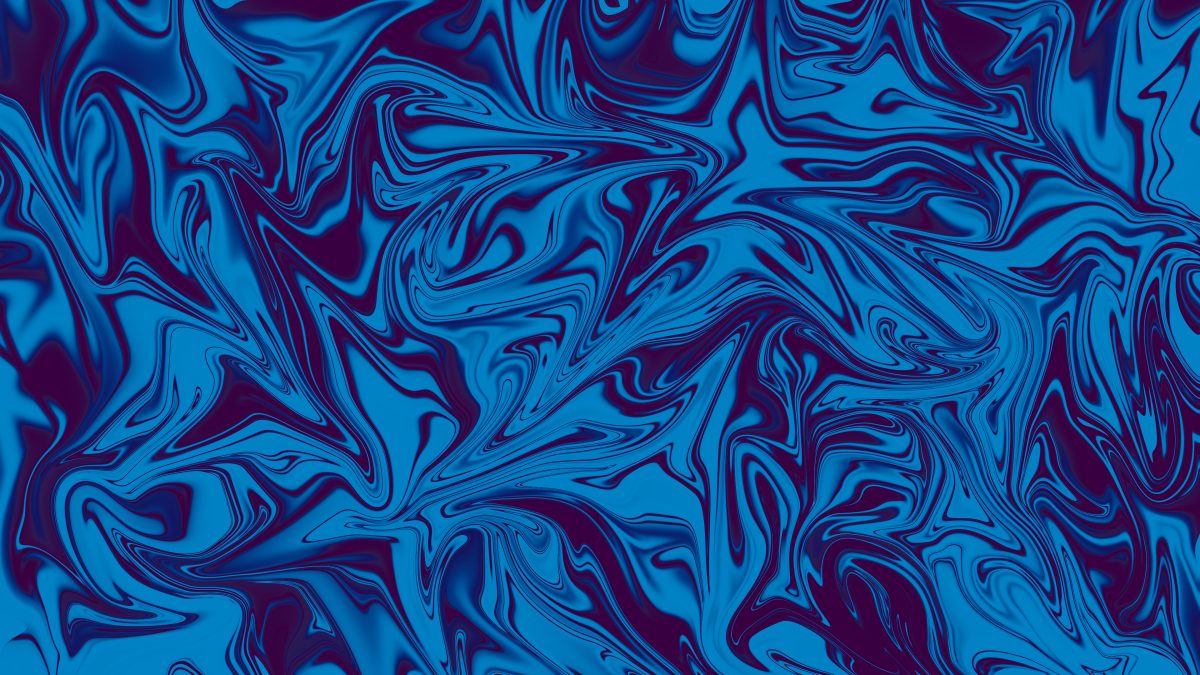 蓝色漩涡数字艺术壁纸