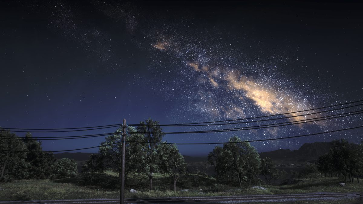 银河夜空