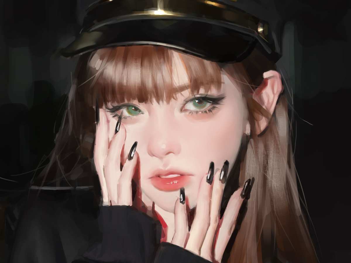 时尚女性艺术壁纸