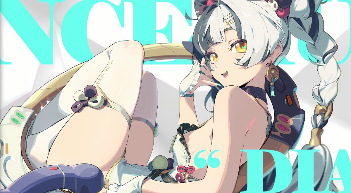 双马尾女孩动态壁纸