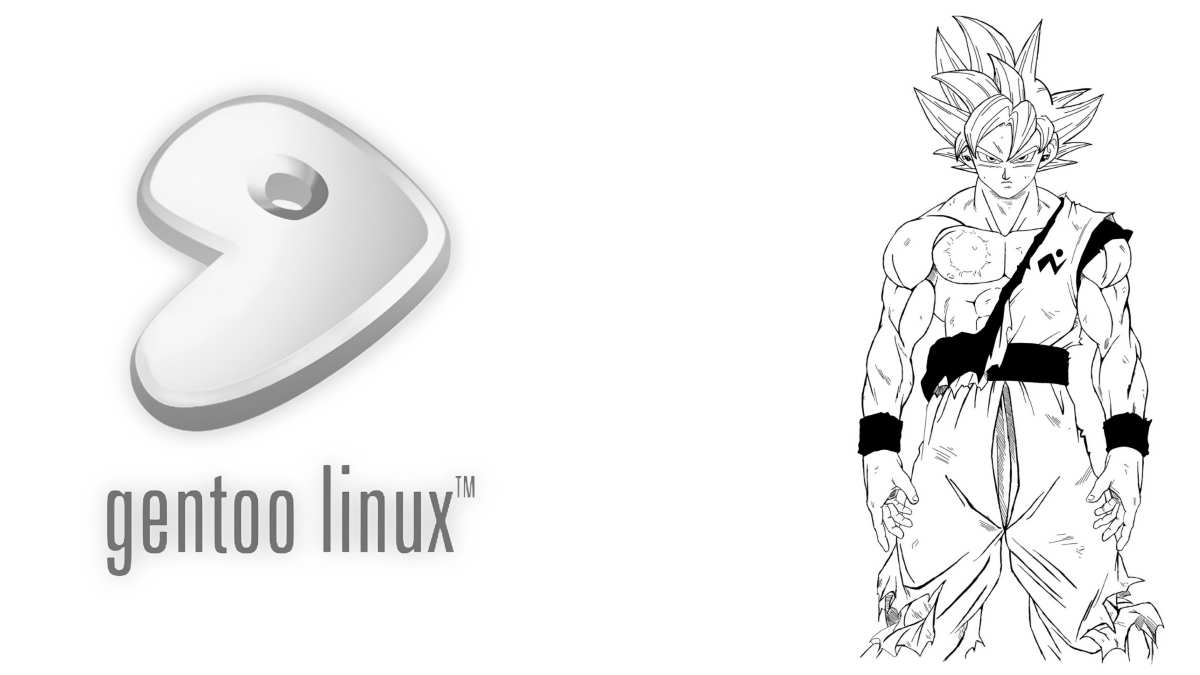 龙珠超赛亚人孙悟空 Gentoo Linux 壁纸