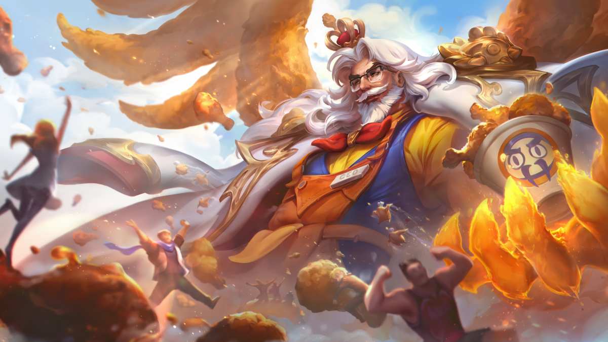 英雄联盟愚人节 Swain 壁纸