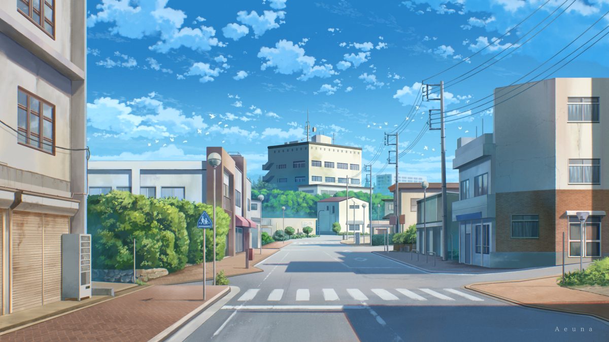 宁静的城市街道