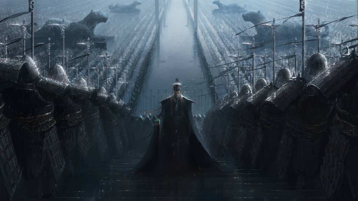雨中战神