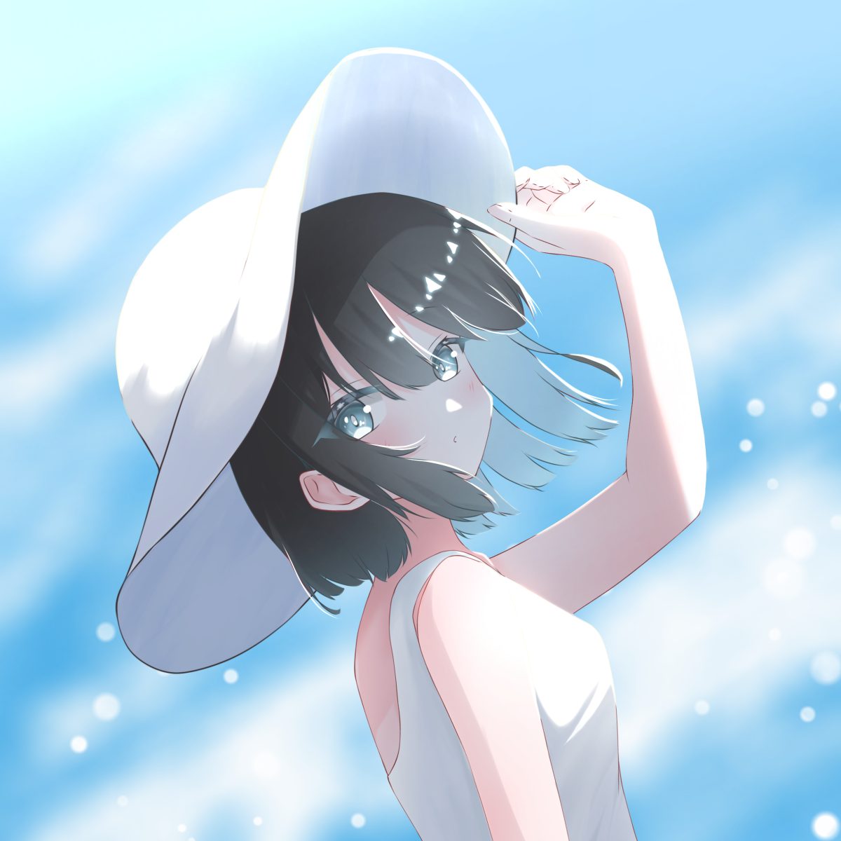 夏日清新女孩