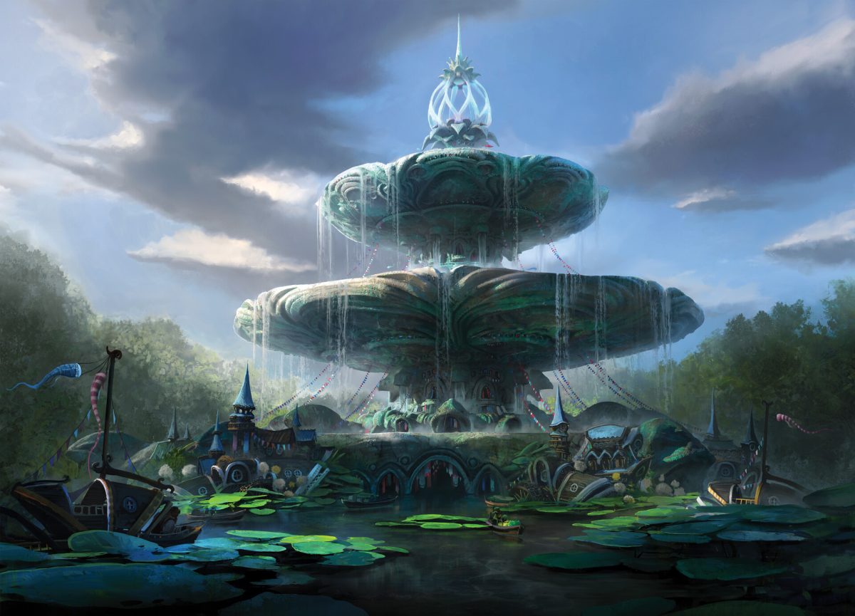 奇幻水景幻想世界