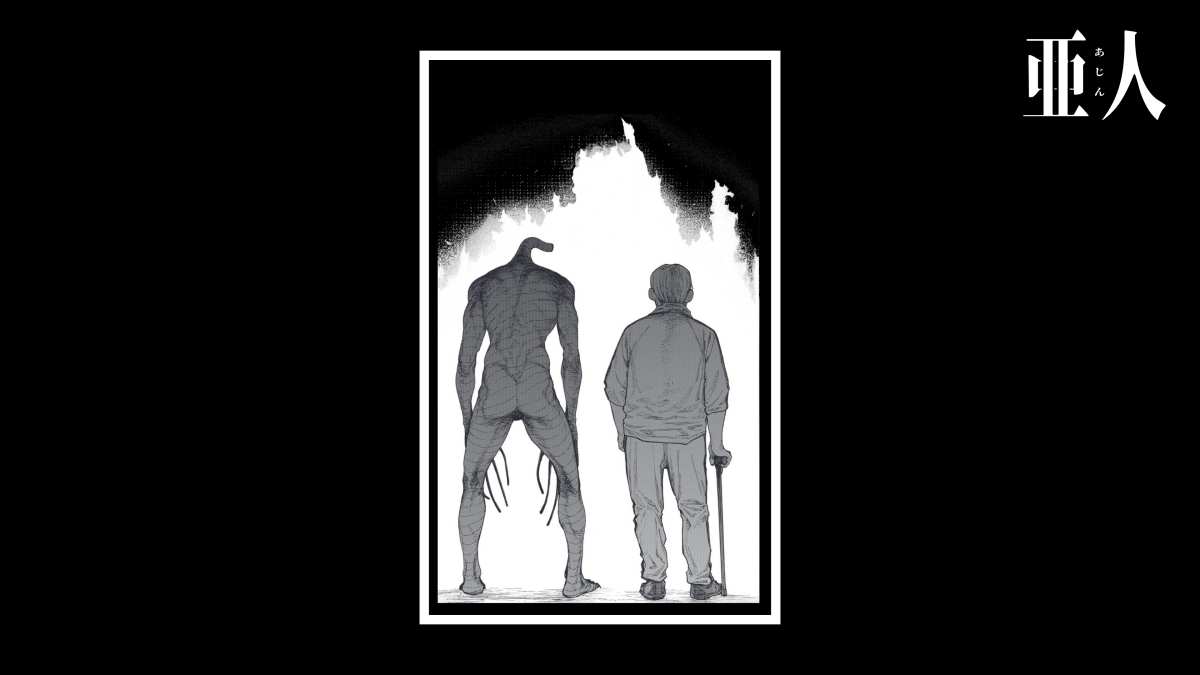 异人漫画黑白壁纸