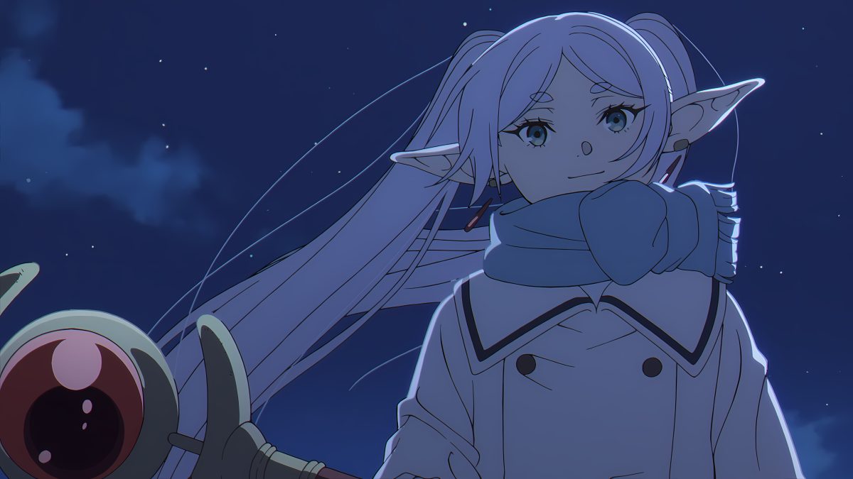冰雪奇缘2艾尔莎夜空壁纸